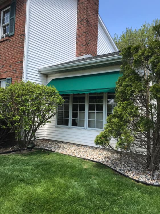 Green Residential Awning