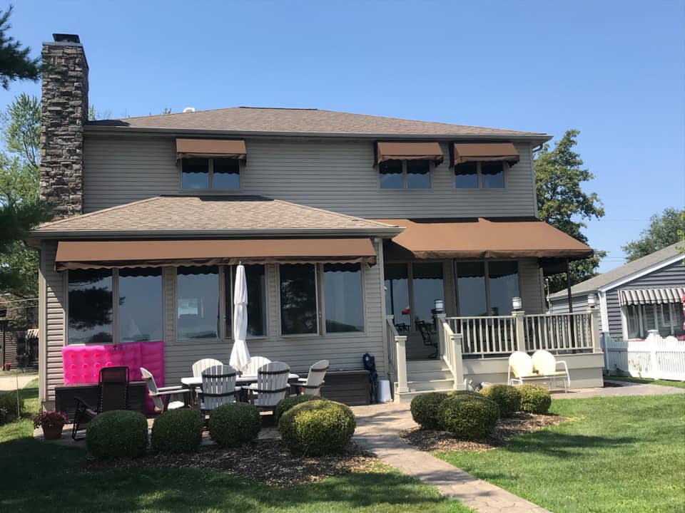 Brown Awnings